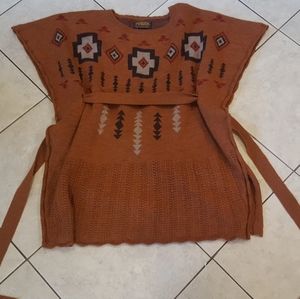 Pendleton ashcreek poncho sweater